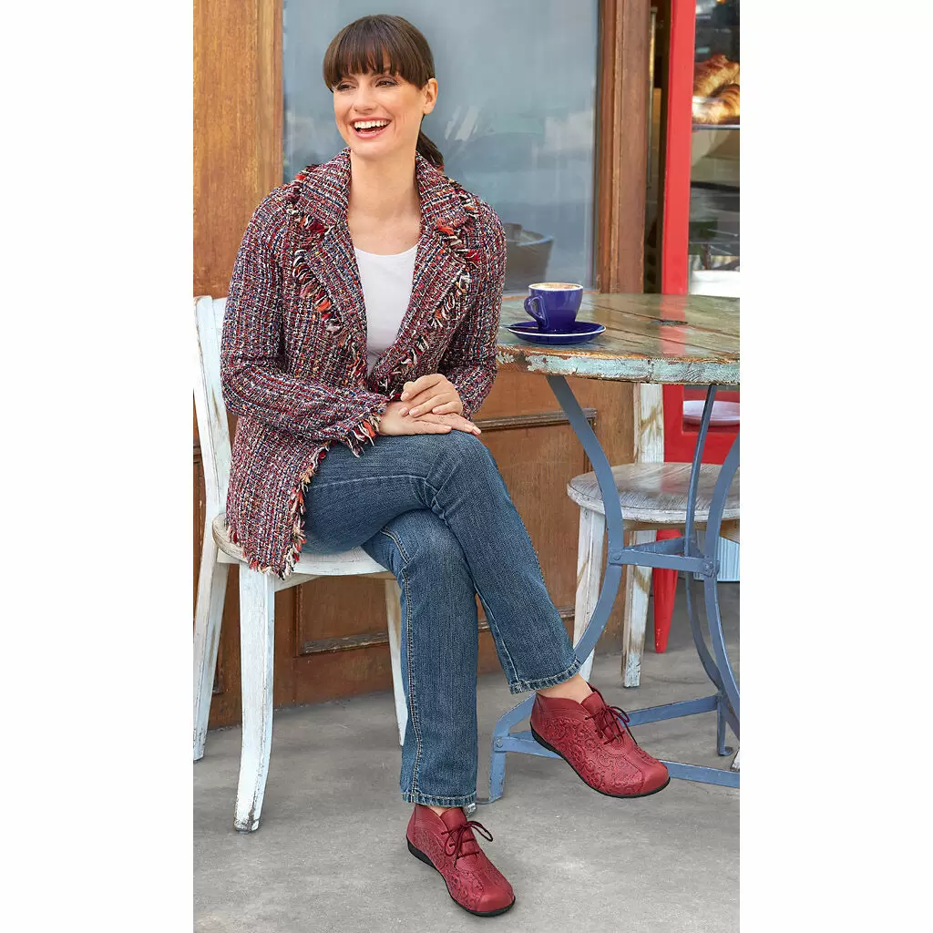 DAMEN - Bootie MABELLA dunkelrot