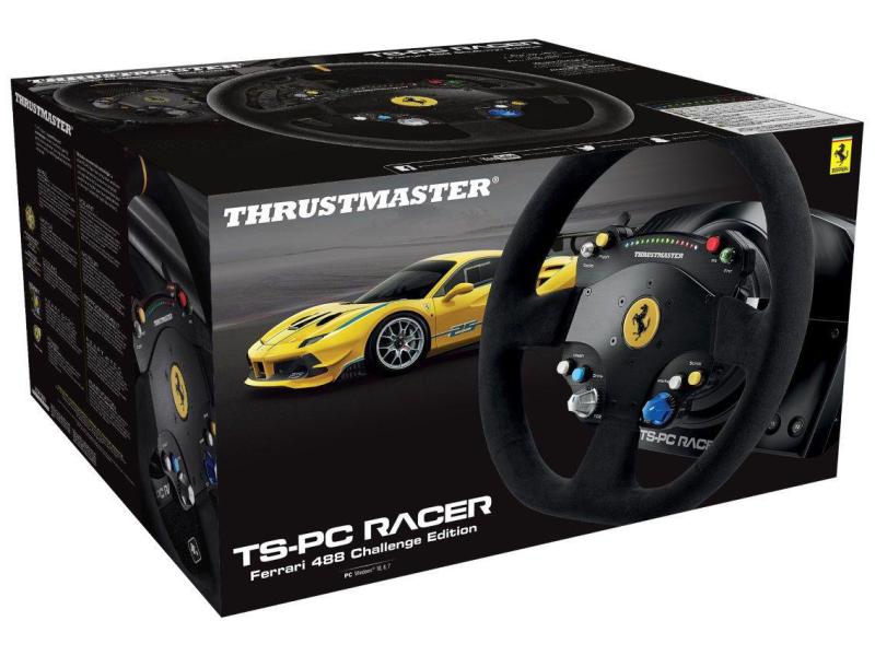 Thrustmaster Lenkrad TS-PC Racer Ferrari 488 Wheel Challeng Seien Sie der Challenger
