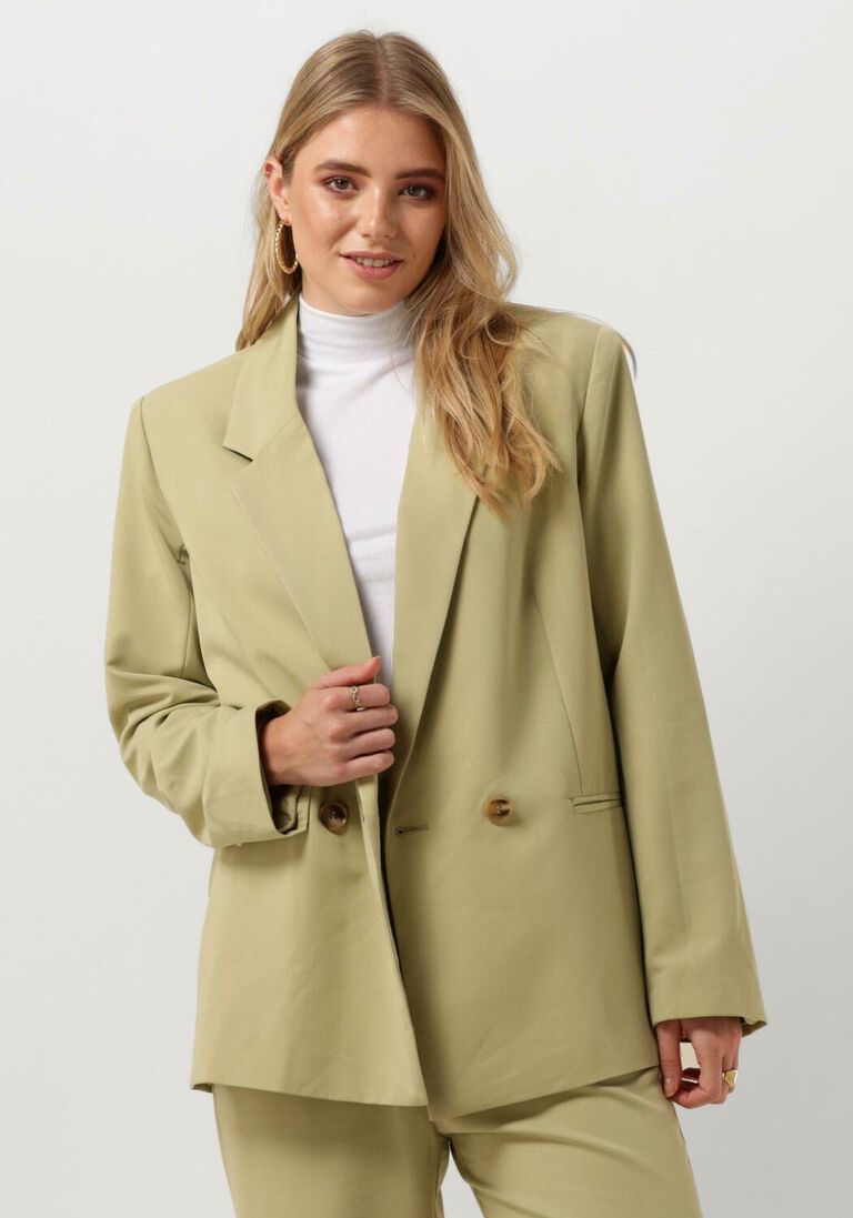 NOTRE-V groene notre-v blazer x florine - carbo blazer