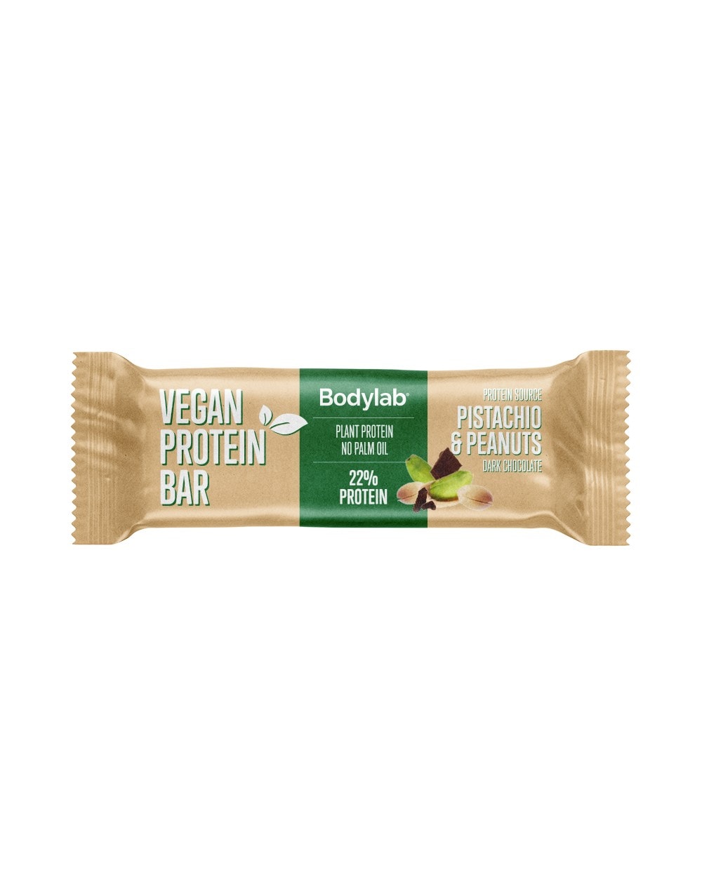 Bodylab Vegan Bar - Pistachio &amp; Peanut 20x40g
