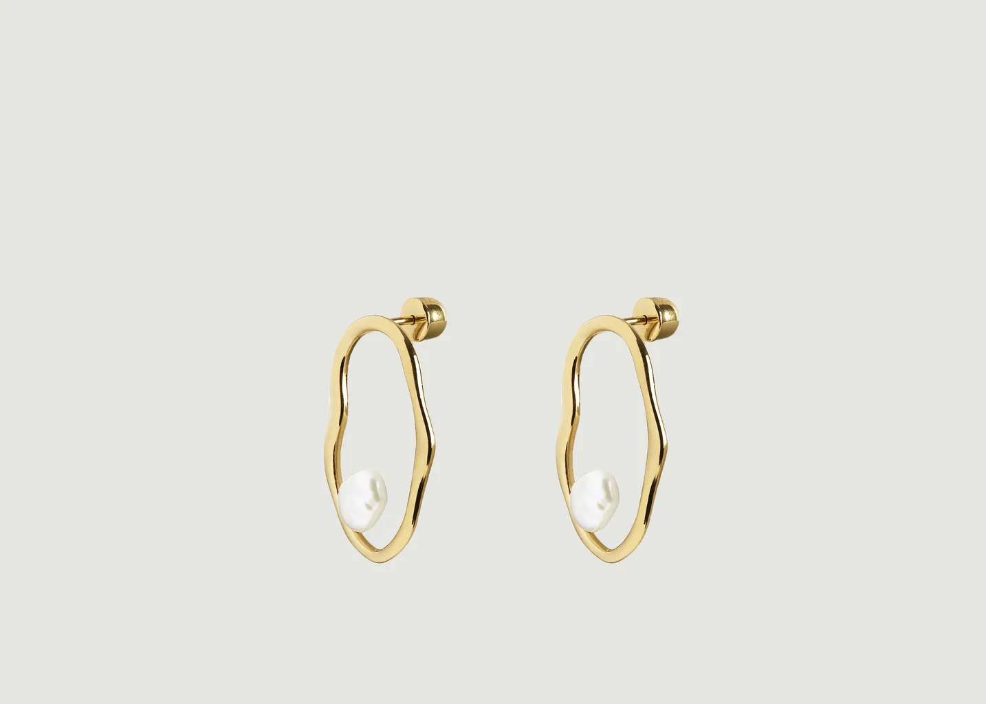 Boucles d'oreilles Nugget Maria Black