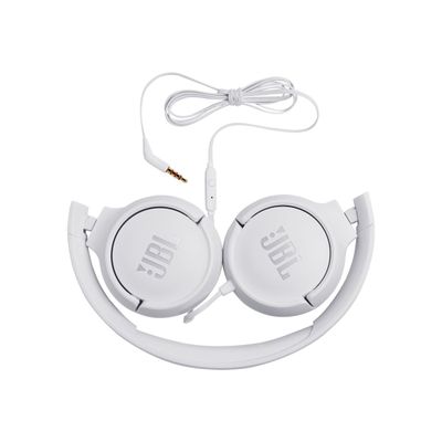 JBL Tune 501 - Casque filaire avec micro - blanc