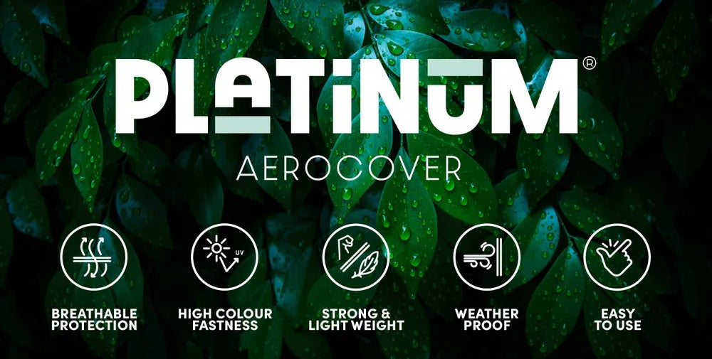 Platinum Outdoorable tuinbankhoes AeroCover antraciet 205 x 130 x 155 cm
