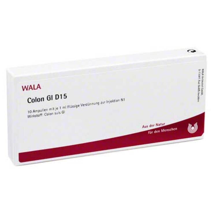 Colon GL D 15 Ampullen, 10X1 ml