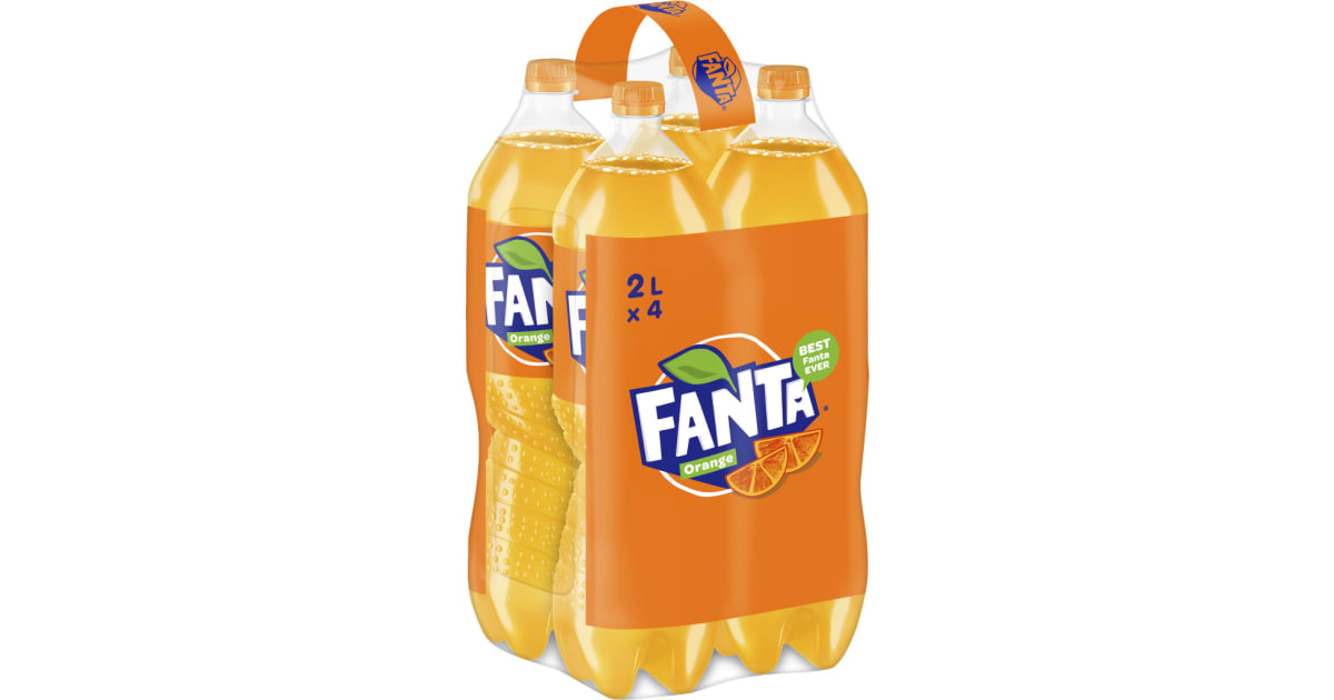 Fanta Orange Tray 4x 2,0 Liter (Einweg)