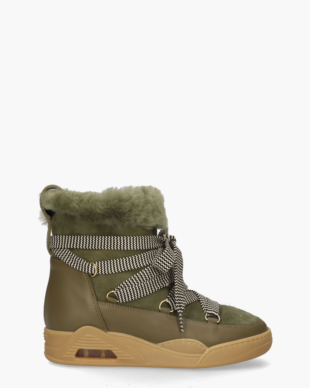 Serafini Mmon ZV Groen Dames Veterboots