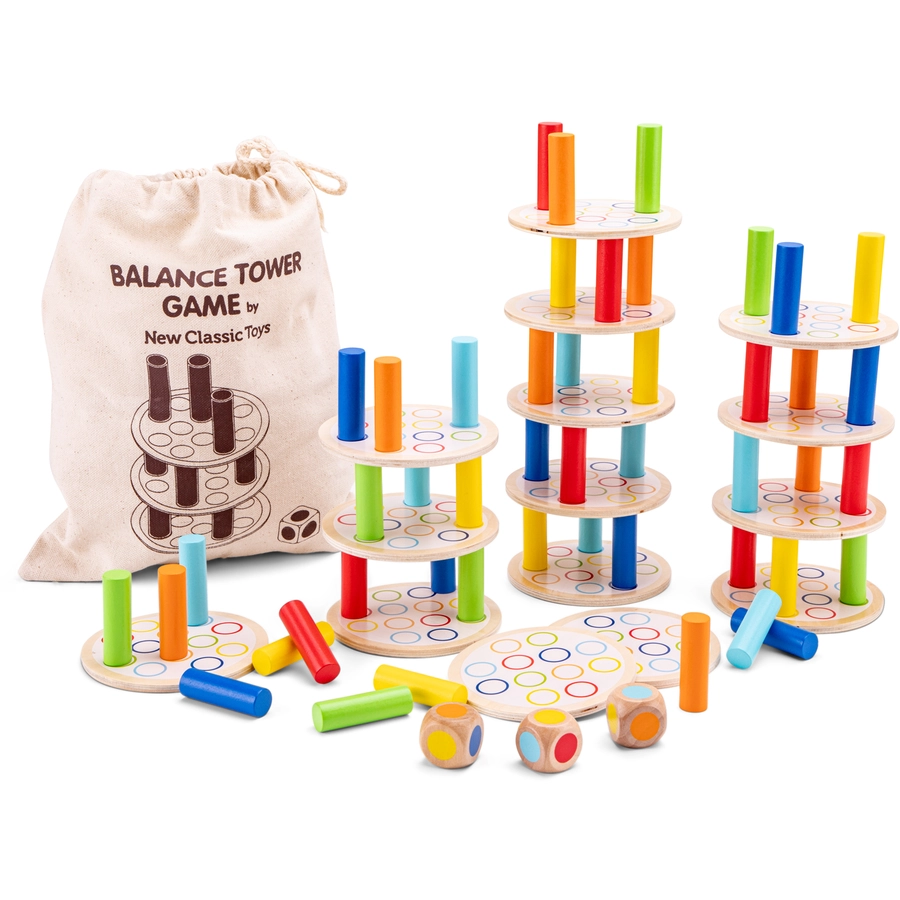 New Classic Toys Balance-Turm-Spielset