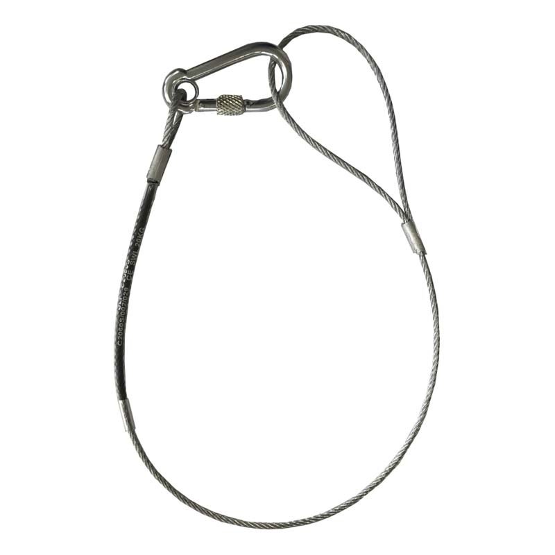 Doughty B2060S Veiligheidskabel 60 cm zilver 20 kg