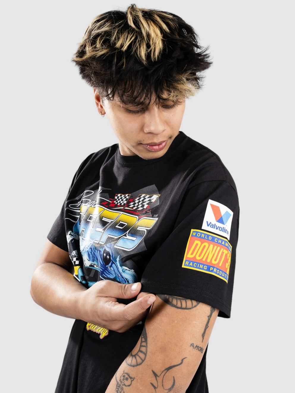 Donut Boost Creeps Drift T-Shirt black
