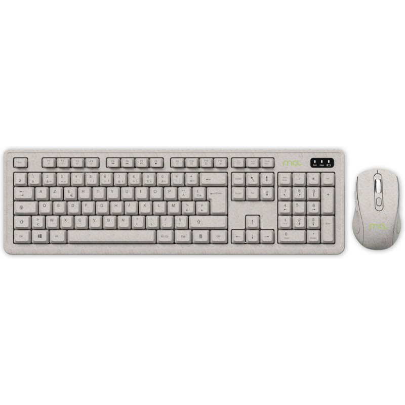 MCL MP3B99AACK2012BIW clavier Souris incluse Universel RF sans fil AZERTY Français Beige