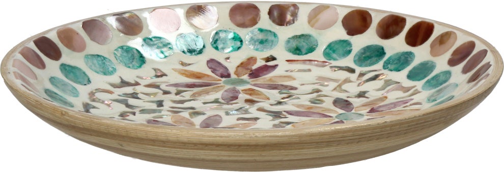 Decoratieschaal Algarve multi D 20 H 3 cm