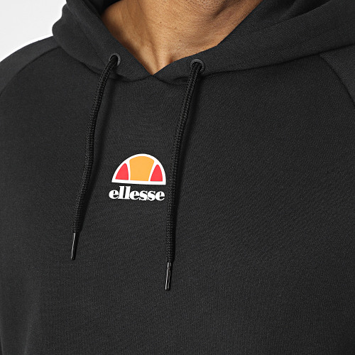 Sweat Capuche A Bandes Falun SXR17847 Noir