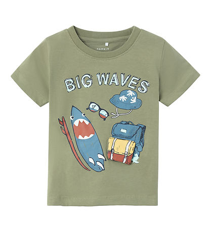 Name It T-Shirt - NmmHug - Öl Green