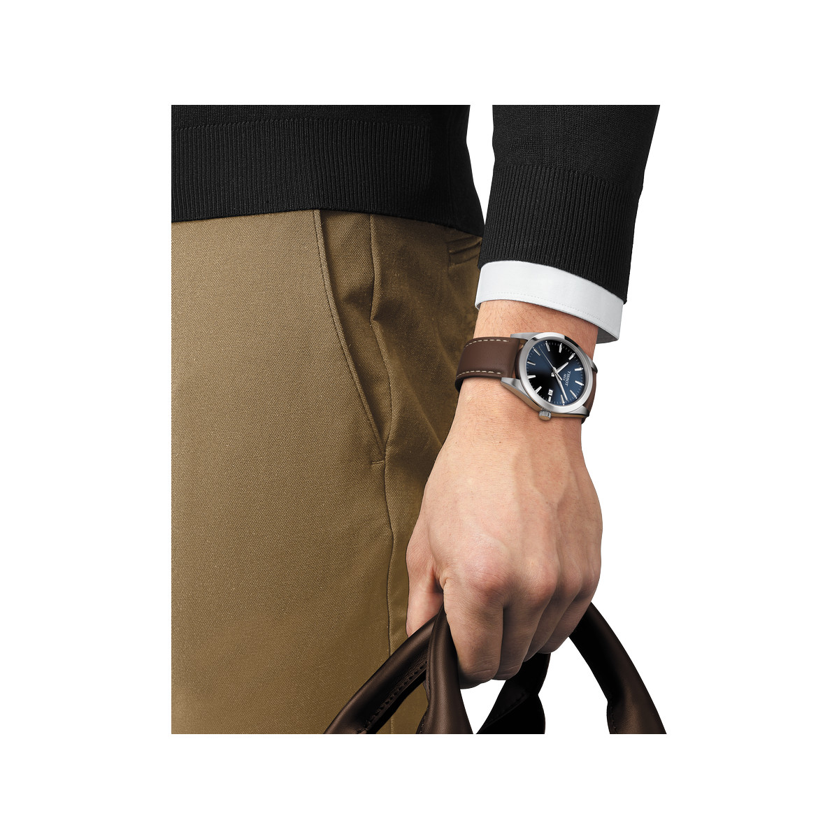 Montre TISSOT GENTLEMAN T-CLASSIC Bracelet Cuir