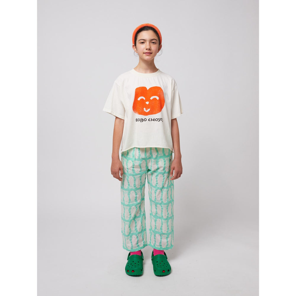 Køb Bobo Choses Offwhite Joyful Face T-Shirt