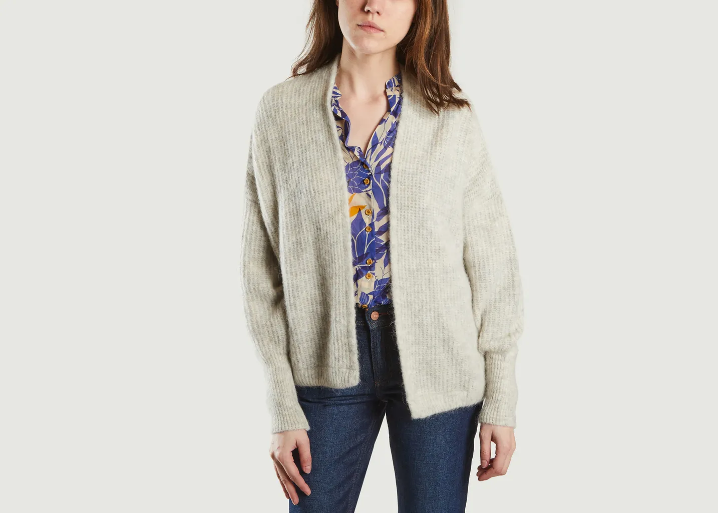 Gilet ouvert ample East American Vintage