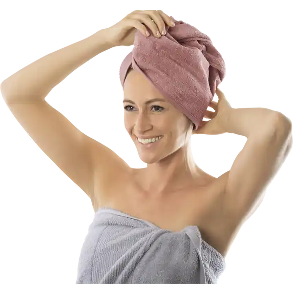 Kopfhandtuch Mauve