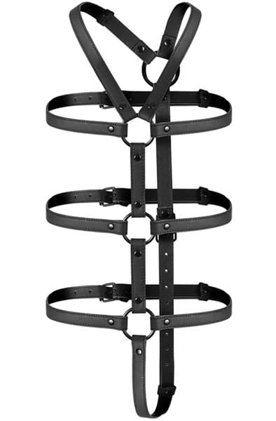 Bondage Adjustable Harness Torso & Arms Bondasjesele