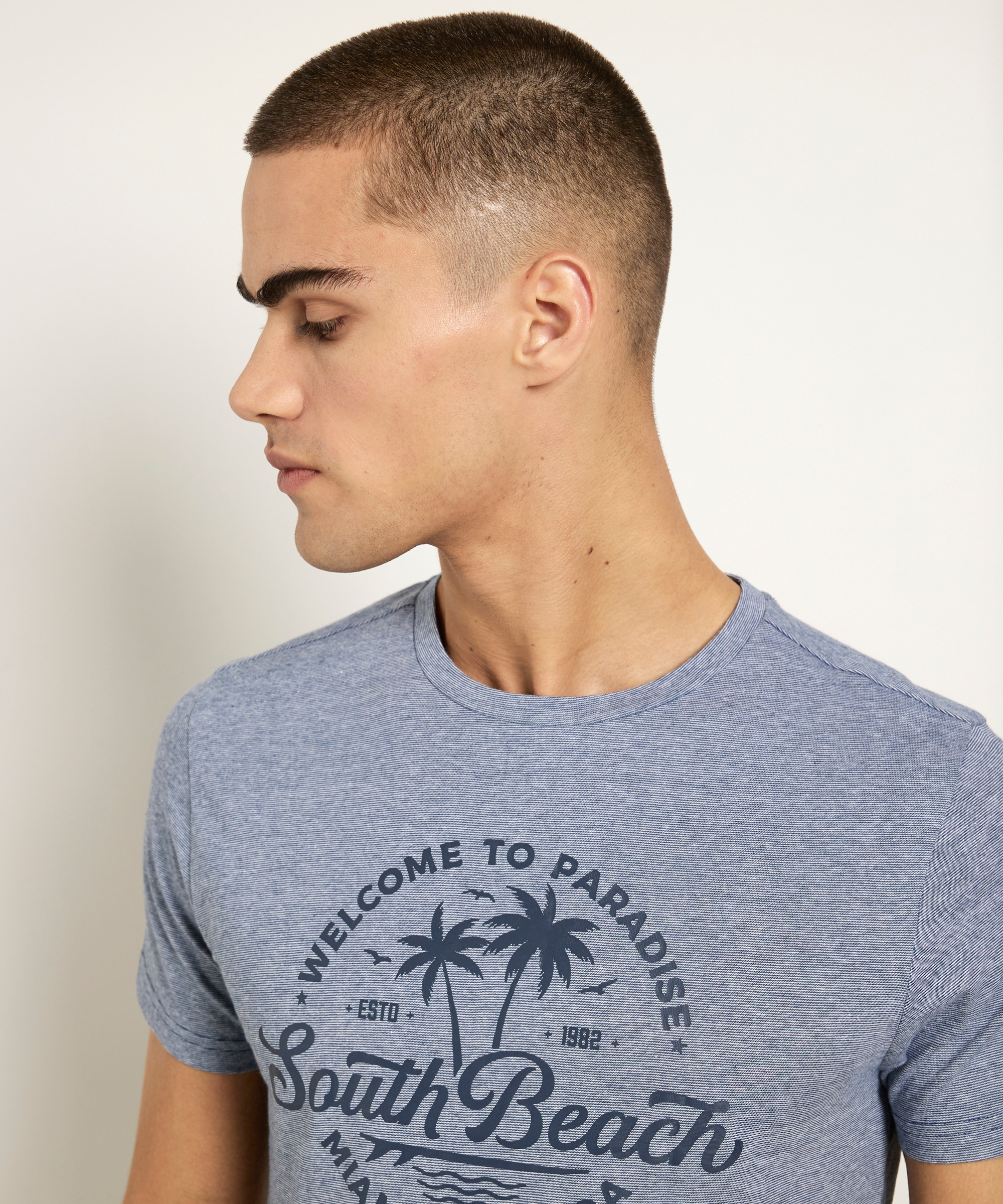 t-shirt met frontprint