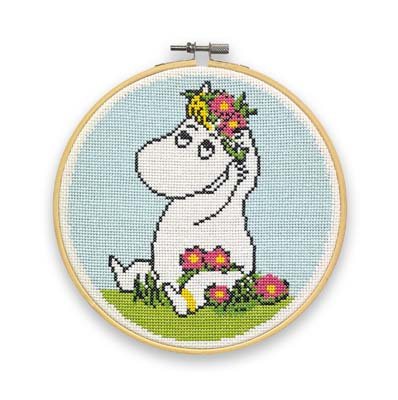Snorkmaiden Flower Arranging Cross Stitch Kit