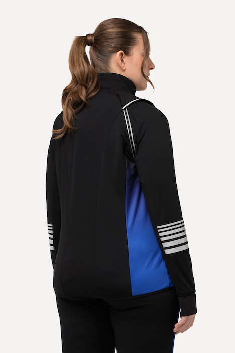 2-in-1-Funktionsjacke, Ärmel abnehmbar, Weste, Reflektor
