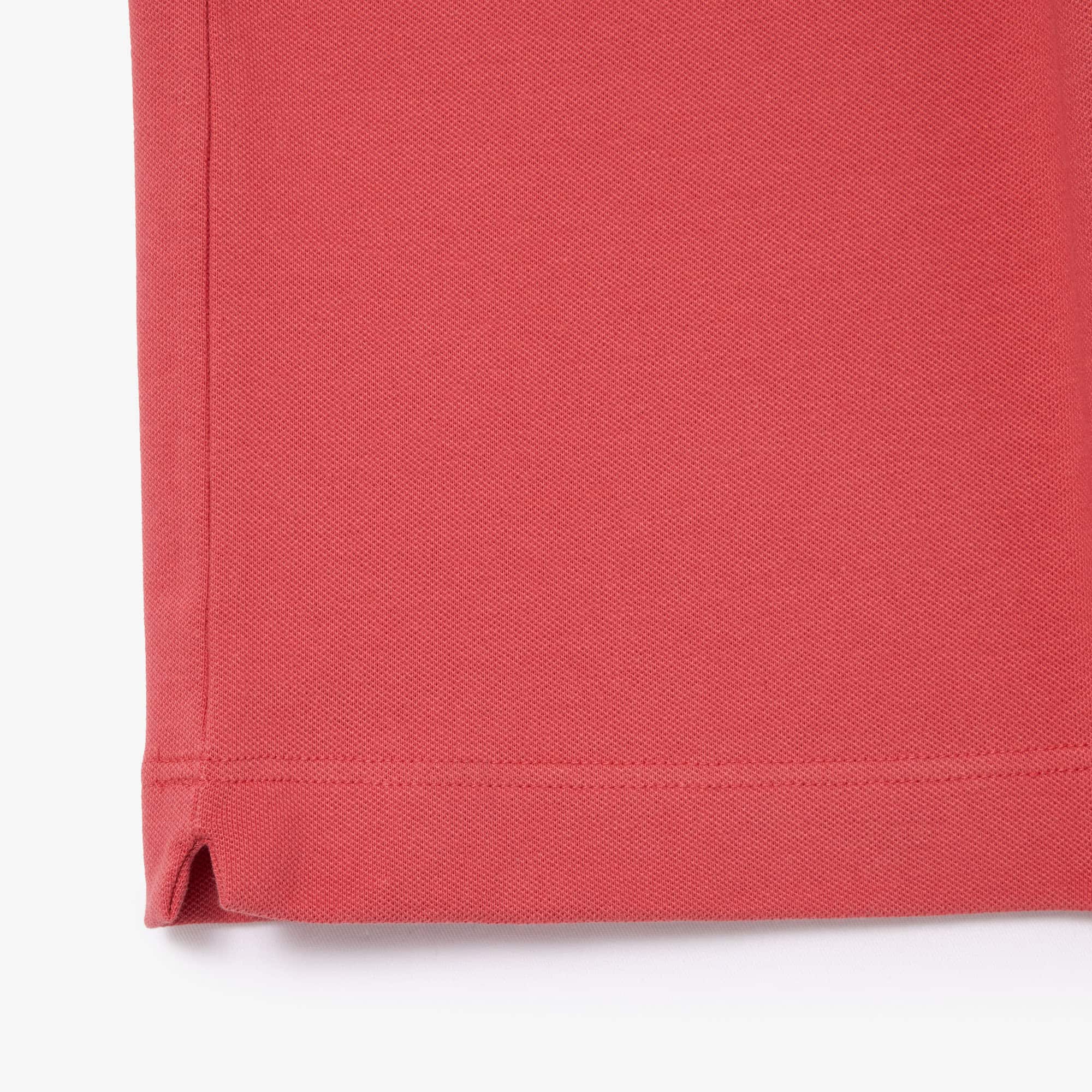 Smart Paris Stretch Cotton Piqué Poloshirt Kurze Ärmel - Rot - Lacoste - Herren