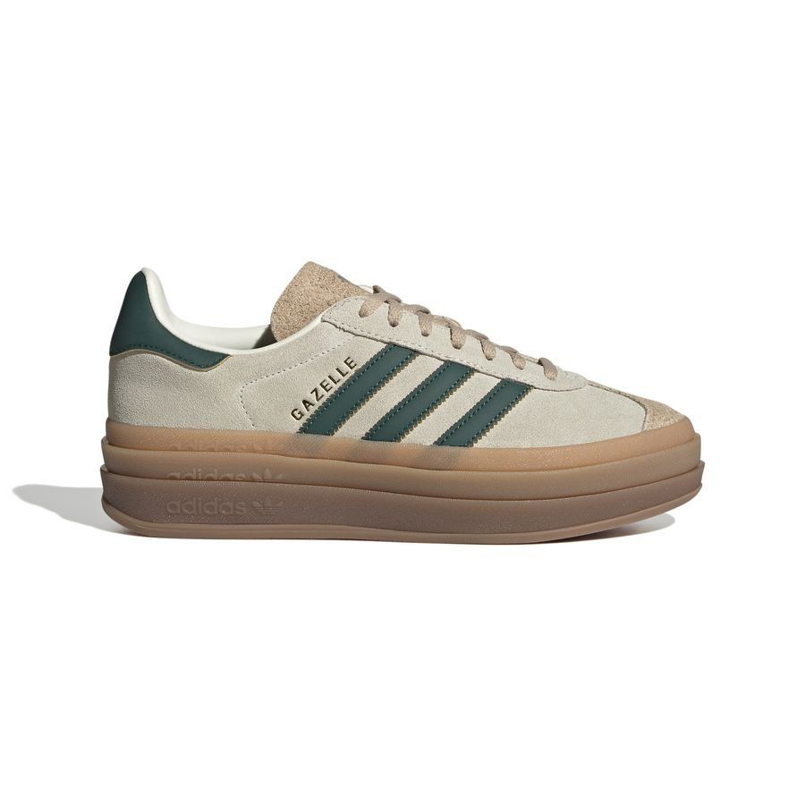 adidas Originals Chaussures Gazelle Bold - Beige/Vert/Blanc Femme