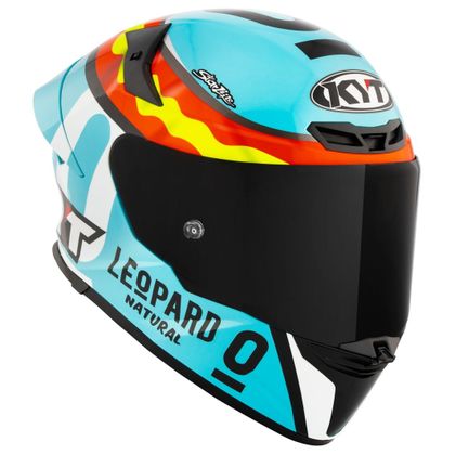 Casque KYT TT-REVO LEOPARD REPLICA SPANIARD - Multicolore