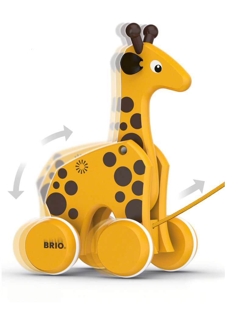 BRIO Spiel Nachzieh-Giraffe