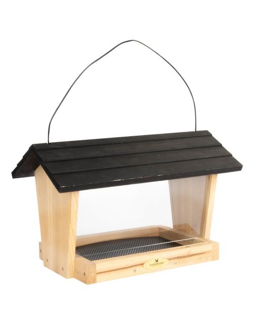 Wildbird Voederhuis Randers - Voederhuis - 42x25x26 cm Zwart