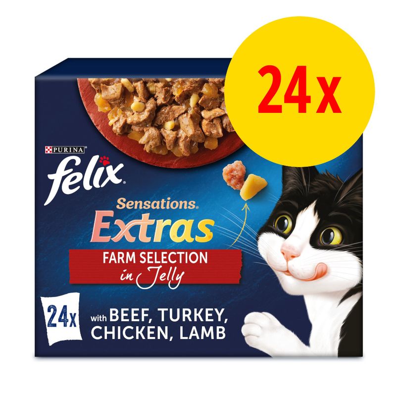 Felix Sensations Extras 24 x 85 g