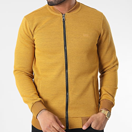 Veste Zippée RBL6308 Jaune Moutarde