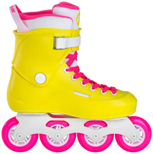 Powerslide Zoom Neon Yellow 80 Freeskates | SkatePro