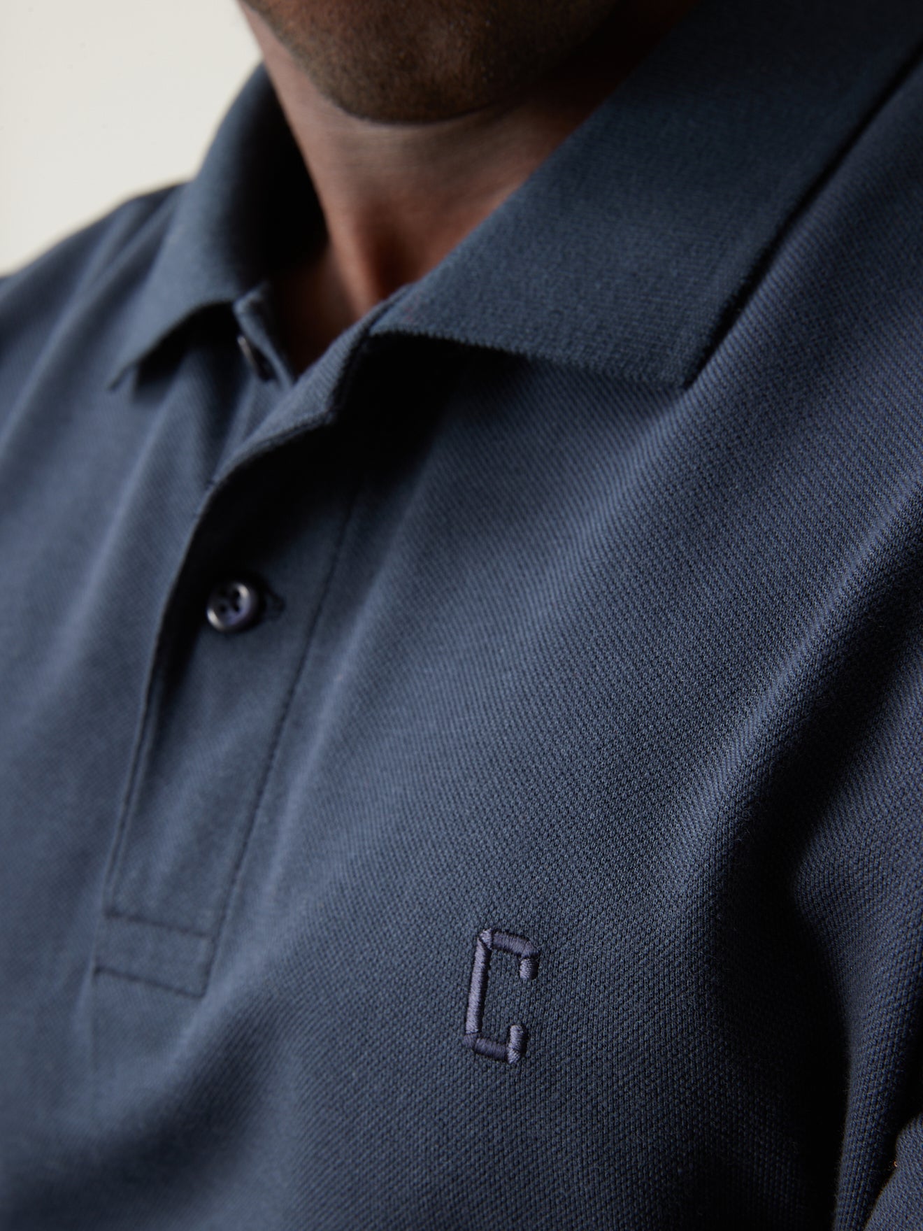 Polo maille piquée unie homme - coton bio