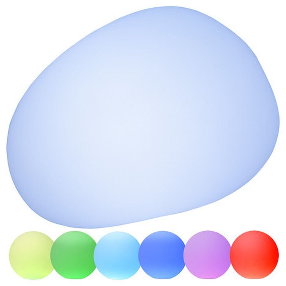 LED tuindecoratie element Twilight, wit, ovaal, 265mm