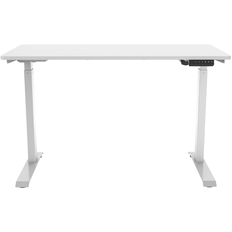 Contini Elektrisch höhenverstellbarer Schreibtisch ET225E, 120 x 60 cm, weiss
