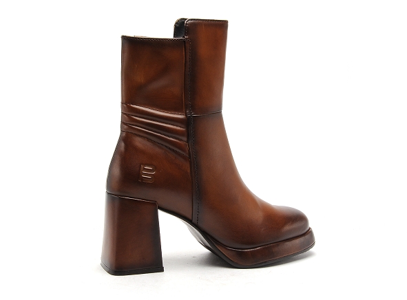 Bugatti boots bottine talons femme anissa evo d11 agx30 1500 marron