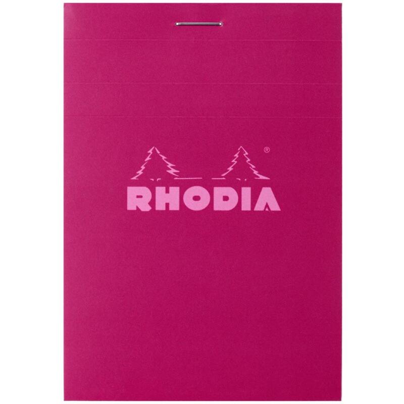 Rhodia bloc agrafé COULEURS N°11 5/5 80 feuillets microperforés, couvertures assorties - Assortis