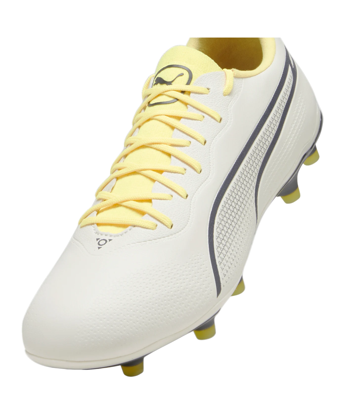 PUMA KING Pro FG/AG Voltage Weiss Grau Gelb F03