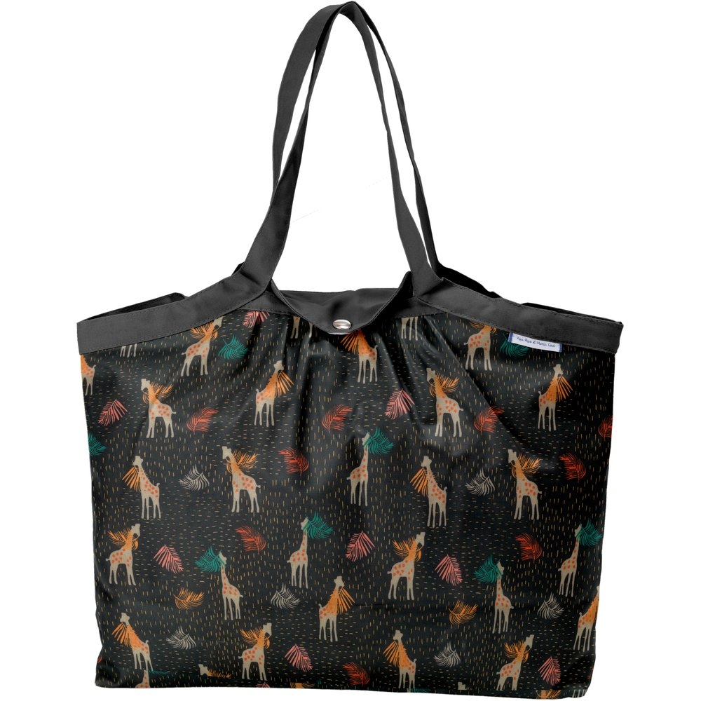 Sac Cabas Taille Moyenne Plissé Palma Girafe