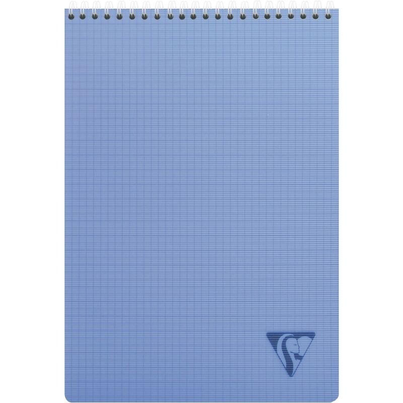 Bloc de bureau Linicolor Clairefontaine 14,8 x 21 cm spirale couleurs aléatoires - 5 x 5 - 80 feuilles