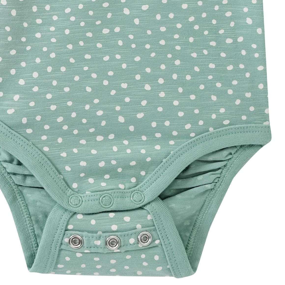 Topomini Newborn Wickelbody mit Bio-Bamwolle salbei