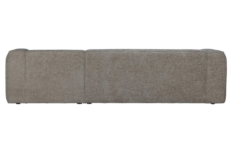 WOOOD Bean bank met chaise longue rechts grove melange natural