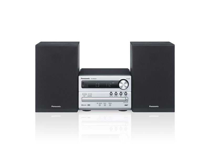 Panasonic Micro-HiFi Anlage SC-PM254 Silber CD-DAB  Stereoanlage