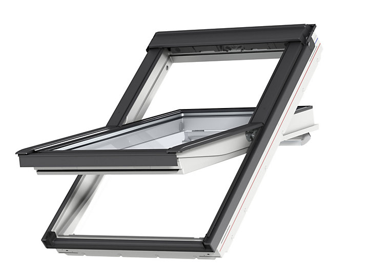 Fenêtre de toit à rotation VELUX Tout Confort Everfinish - polyuréthane L. 78 x H. 118 cm (GGU 0057 MK06)