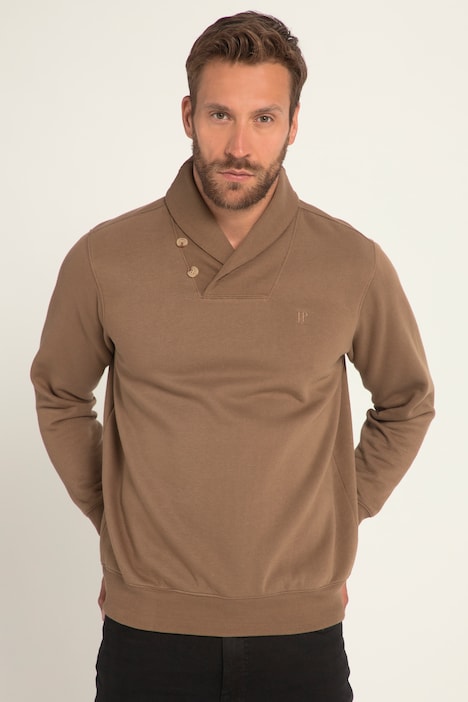 Sweatshirt, Schalkragen