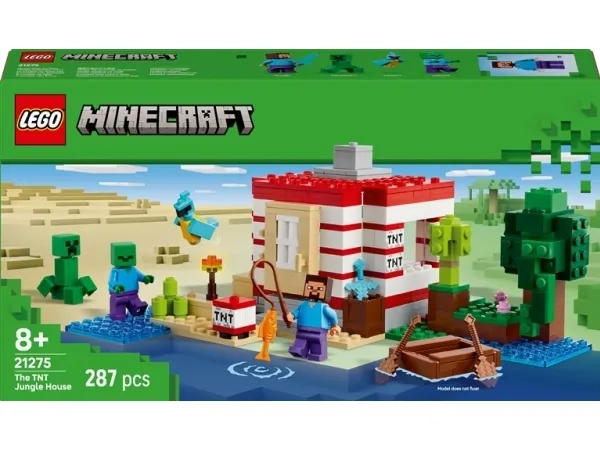 LEGO Minecraft 21275 TNT-junglehuset