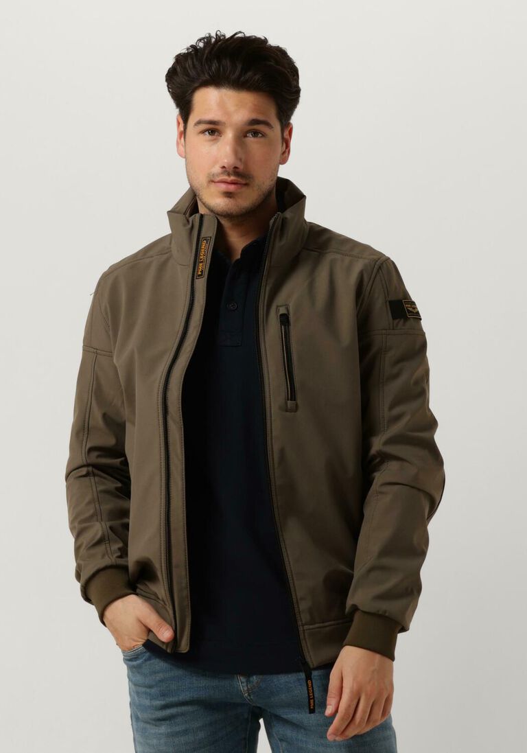 PME LEGEND groene pme legend jack bomber jacket skyglider softshell