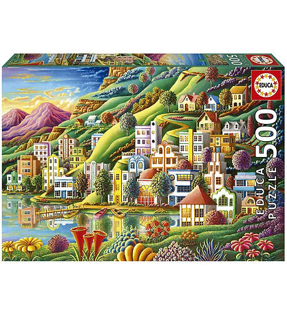 Educa Puzzlespiel - 500 Teile - Versteckter Hafen