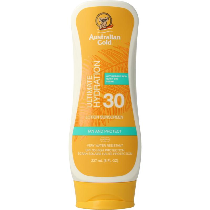 Australian Gold Lotion Bronzer Ultimate Hydration Spf30 (237 ml)
